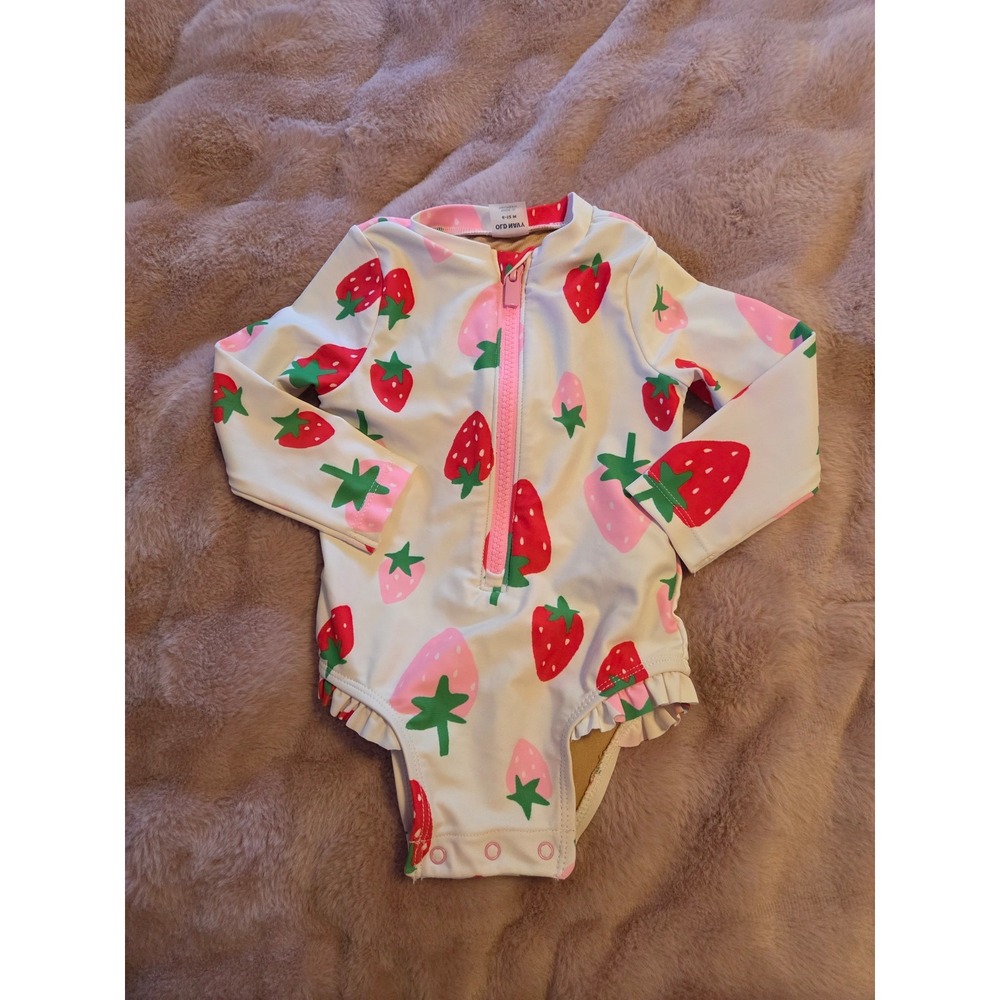 Old navy baby girl swimsuit 6-12 mos